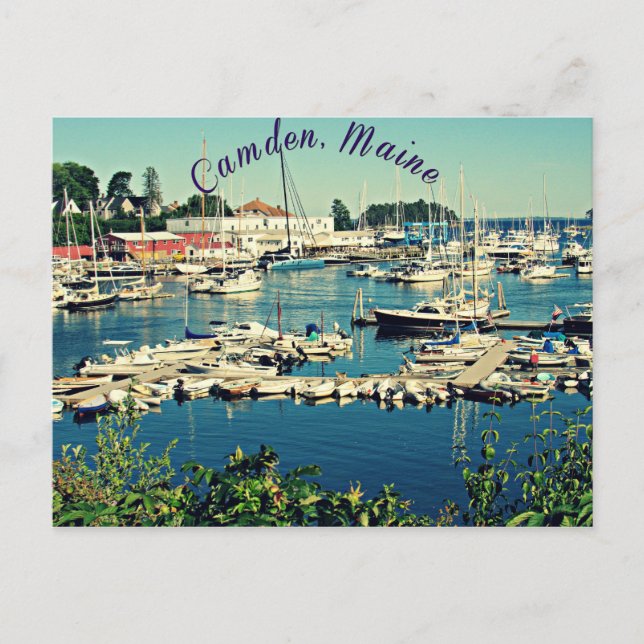 Carte postale Camden Maine (Devant)