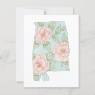 Carte Postale Camelias de l'Alabama