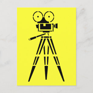 Carte Postale Caméra de l'ensemble de films de films vintages