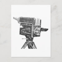 Caméra de télévision Studio des années 1940 ou 195