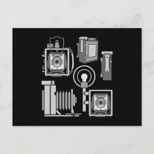 Carte Postale Camera History Funny Photography Snap