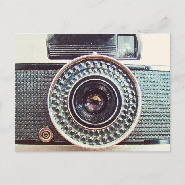 Carte Postale Caméra rétro (Devant)