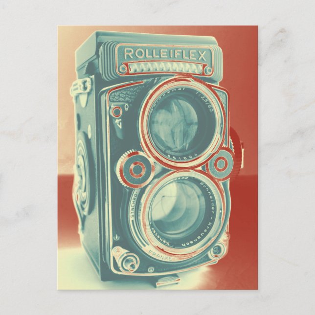 Carte Postale Caméra vintage (Devant)