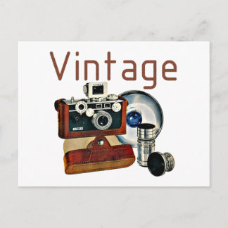 Carte Postale Caméra vintage