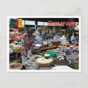 Carte Postale Cameroon - Market -
