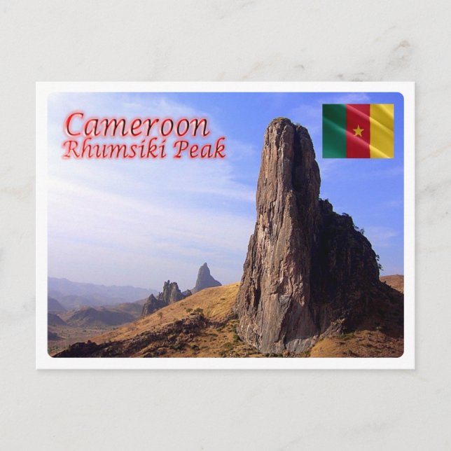 Carte Postale Cameroon - Rhumsiki Peak  - (Devant)