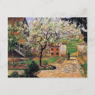 Carte Postale Camille Pissarro - Arbre à prune, Eragny