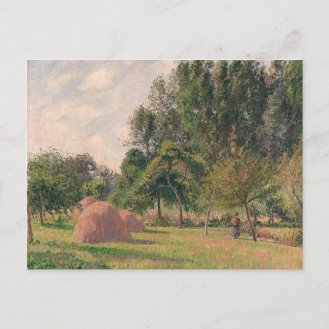 Carte Postale Camille Pissarro | Emballages, Matin, Eragny (Devant)