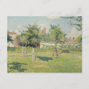 Carte Postale Camille Pissarro   Femme dans le pré à Eragny,