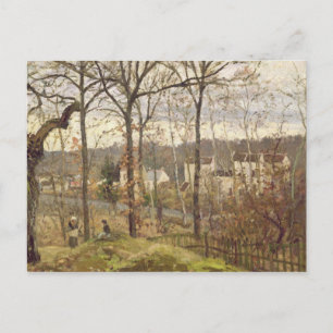 Carte Postale Camille Pissarro   Paysage hivernal à Louvecienne