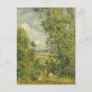 Carte Postale Camille Pissarro   Un repos dans le pré