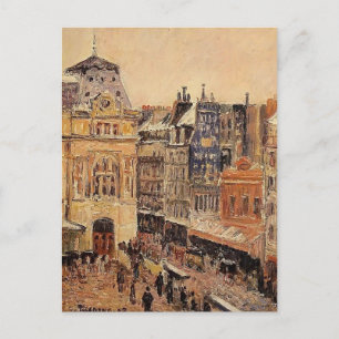 Carte Postale Camille Pissarro - Vue sur Paris, rue d'Amsterdam