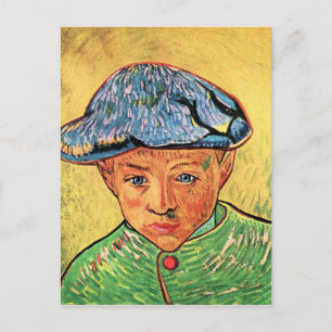 Carte Postale Camille Roulin par Vincent van Gogh