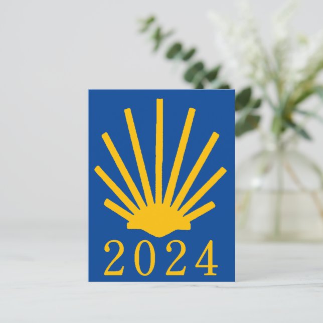 Carte Postale Camino de Santiago 2024 (Debout devant)
