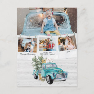 Carte Postale Camion agricole rustique   Collage photo en espagn