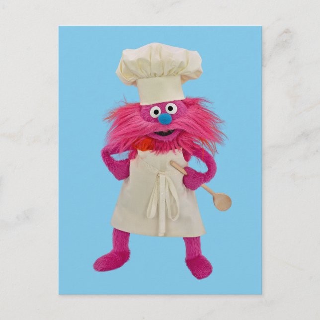 Carte Postale Camion alimentaire Monster de Cookie | Poing Gonge (Devant)