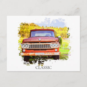 Carte Postale *~* Camion Ancien Vintage Antique Rouillé CLASSIQU