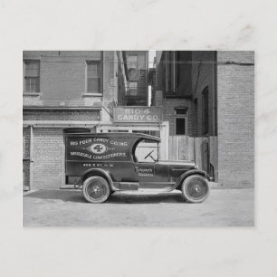 Carte Postale Camion Big Four Candy Co.