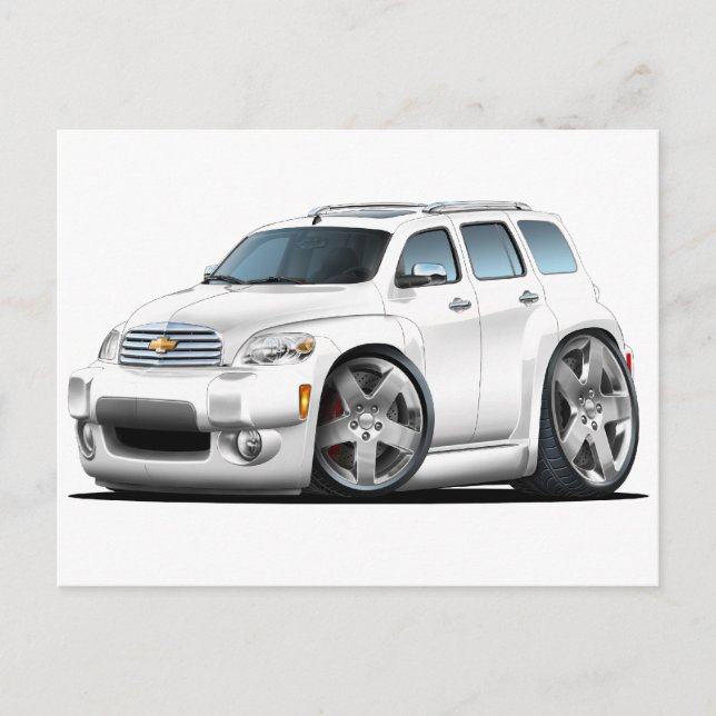Carte Postale Camion blanc HHR Chevy (Devant)