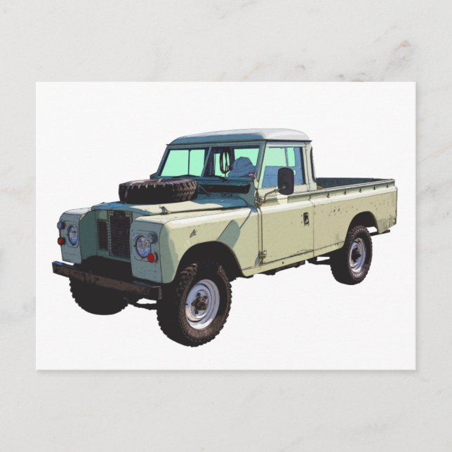 Carte Postale Camion de ramassage de 1971 (Devant)