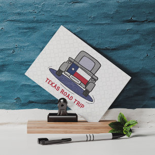 Carte Postale Camion de Texas Road Trip State