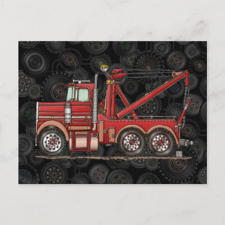 Carte Postale Camion d'épave