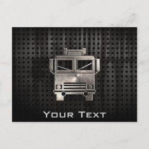 Carte Postale Camion-feu robuste
