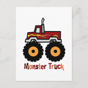 Carte Postale Camion Monster