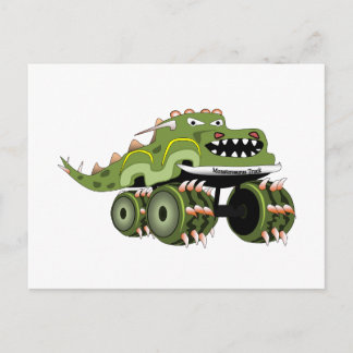 Carte Postale Camion Monstersaurus