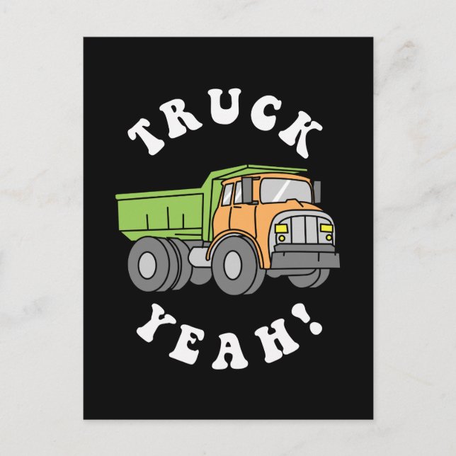 Carte Postale Camion Ouais (Devant)