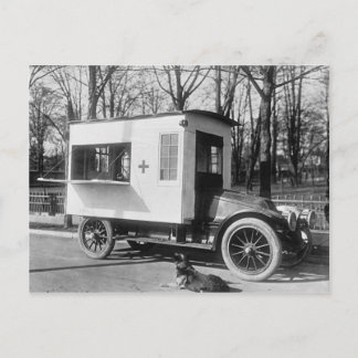 Carte postale Camion Scranton Red Cross Canteen