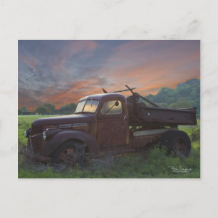 Carte Postale Camion Texas