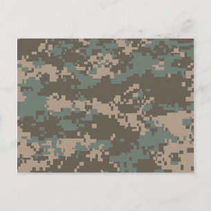 Carte Postale Camouflage ACU de l'armée