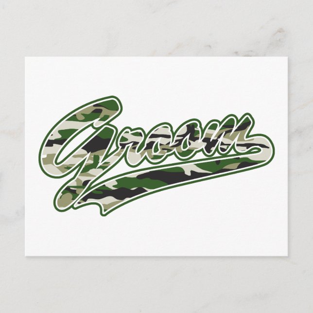 Carte Postale Camouflage de la salle militaire (Devant)