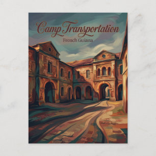 Carte Postale Camp de la Transportation Guyane française