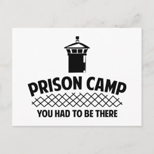 Carte Postale Camp pénitentiaire