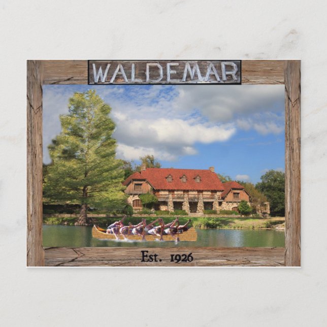 Carte postale Camp Waldemar (Devant)