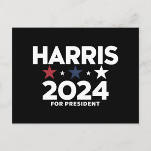 Carte Postale Campagne électorale de Kamala Harris 2024 pour la 