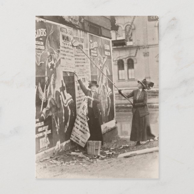 Carte Postale Campain des femmes (Devant)