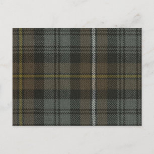 Carte postale Campbell d'Argyll Patiné Tartan