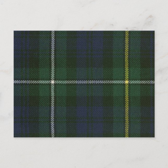 Carte postale Campbell d'Argyll Tartan moderne Imp (Devant)