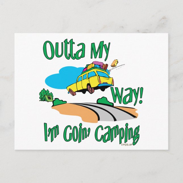 Carte Postale Camping (Devant)
