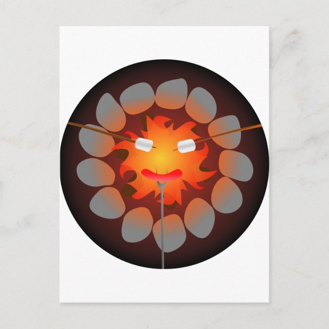 Carte Postale Camping (Devant)