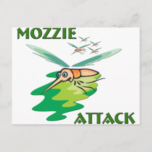 Carte Postale Camping Mozzie