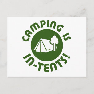 Carte Postale Camping sous tentes