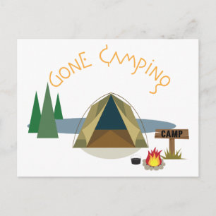 Carte Postale Camping terminé