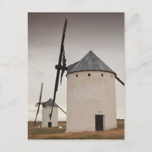 Carte Postale Campo de Criptana, anciens moulins à vent de La Ma