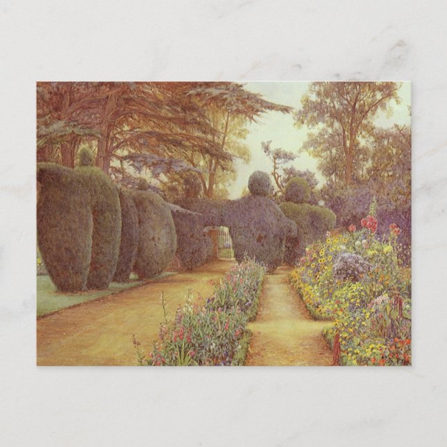 Carte Postale Campsea Ashe, Suffolk par Ernest Arthur Rowe (Devant)