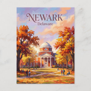 Carte Postale Campus de l'Université du Delaware États-Unis