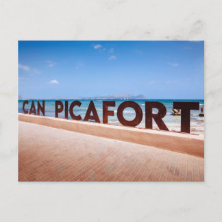 Carte Postale Can Picafort, Majorque